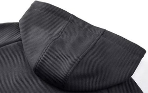 <b>Men's</b> Heavy Weight Pullover Hoodies Fresh Arrival Sweatshirts in French Terry Fabric <b>Zip</b> Solid with 180ct for Winter - Product Image 5