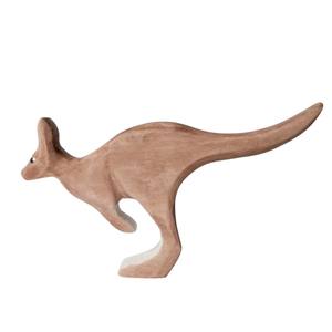 Sculpture de cerf vintage en bois massif sculpté à la main, figurine de cerf moderne minimaliste en bois, décor de bureau unique pour la maison et le bureau - Product Image 4