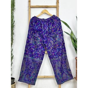 Pigiama Unisex Invernale in Misto Lana di Yak di Lusso con Motivo Cachemire, Cordoncino di Chiusura Elegante e Caldo, Vita Media - Product Image 1