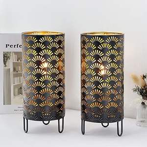 โคมไฟแก้วทรงกระบอกแบบรอยัลทัชผู้ถือชาตกแต่งคริสต์มาสในบ้านโคมไฟเหยือกเทียนอื่นๆ - Product Image 3