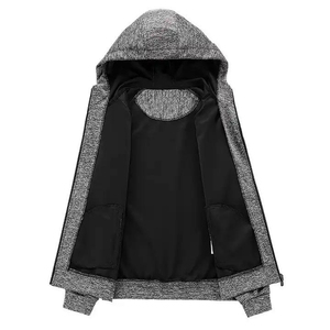 Conjuntos Deportivos de Hombre, 100% Algodón, Manga Larga, Estilo Casual, con Capucha, Personalizables con Bordado de Nombre y Logotipo, Tallas Grandes, OEM - Product Image 3