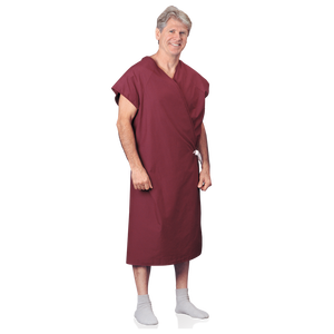 Bata de algodón de calidad superior para Hospital, Logo personalizado, para clínica médica, Unisex - Product Image 4