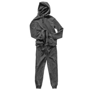 ชุดชั้นนอกพิมพ์ลายวินเทจสำหรับวิ่งกางเกงวอร์มมีฮู้ดของผู้ชายชุดวอร์มผ้าฟลีซถักสำหรับฤดูหนาวสำหรับฝึกซ้อมจ๊อกกิ้ง - Product Image 3