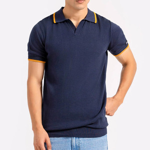 เสื้อโปโลแฟชั่นแบบเรียบสำหรับทุกเพศเสื้อโปโลแขนสั้นสำหรับผู้ชายและผู้หญิง - Product Image 6