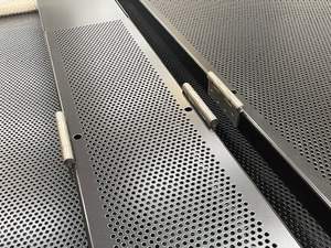 Tôle perforée en acier inoxydable sur mesure Tôle décorative Fabrication de tôle Maille perforée en aluminium et acier inoxydable - Product Image 4