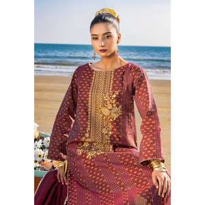 Traje Tradicional Chino de 3 Piezas sin Coser, Bordado en Jacquard, Color Rojo - Product Image 2