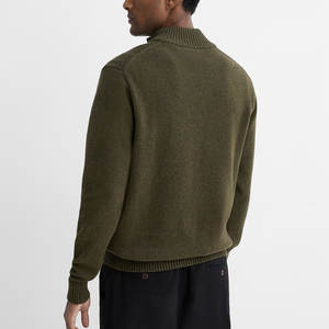 Best Selling Custom Breathable Winter <b>Knitted</b> Winter Pullover <b>Knitted</b> Top New Style Casual Men Sweater - Product Image 2