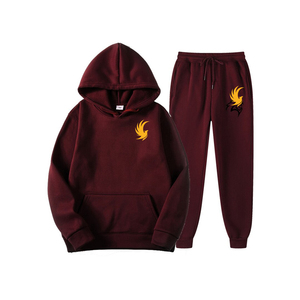 Ensemble de survêtement d'automne pour homme Pantalon de survêtement à capuche respirant de grande taille Costume décontracté deux pièces extensible dans les quatre sens - Product Image 5