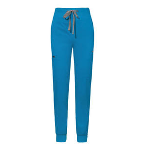 Pantalones quirúrgicos médicos de pierna ancha unisex, uniforme de trabajo de enfermera de tela tejida con cordón para médicos y enfermeras - Product Image 5