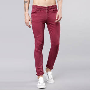 Pantalones vaqueros ligeros y elegantes para hombre, diseño personalizable, patrón recto, tela de lona, fabricante al por mayor - Product Image 1