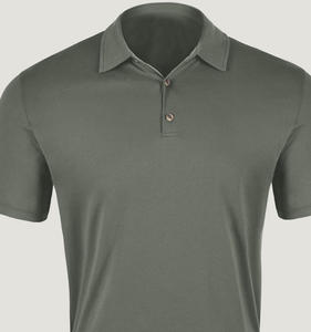 Polos personalizados de algodón orgánico 100% para hombre con logotipo bordado, polos suaves de verano, camiseta polo - Product Image 5