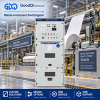 Appareillage de commande de moteur moyenne tension blindé et amovible KYN28A en métal pour distribution industrielle en intérieur