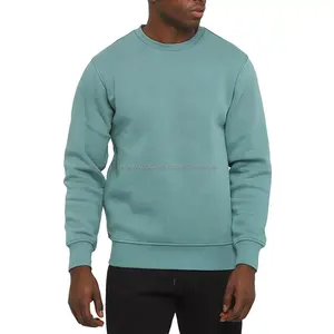 Unisex 6XL Impreso ODMOEM Sudadera Heavyweight Fleece Oversize Cuello redondo Sólido Invierno Casual Ropa deportiva al aire libre al por mayor - Product Image 4