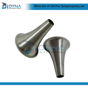 Ensemble d'instruments chirurgicaux pour tympanoplastie, 104 pièces, outils de microchirurgie auriculaire ORL, acier inoxydable allemand, QUALITÉ PREMIUM - Product Image 3