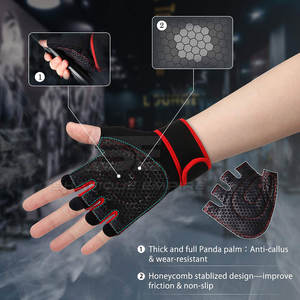 Guantes de gimnasio Hombres y mujeres Entrenamiento deportivo Guantes de ejercicio Levantamiento de pesas Guantes de gimnasio a la venta - Product Image 5