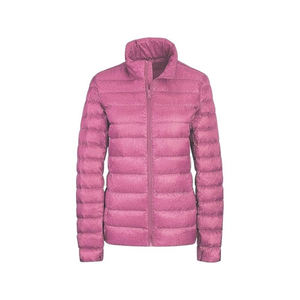 Veste matelassée à capuche décontractée de haute qualité pour femmes veste doublée en nylon léger à la mode hiver tissu imprimé respirant Plus - Product Image 1
