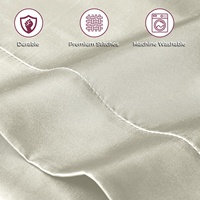 Housse de coussin de luxe super douce d'usine, élégante et raffinée en satin de soie pour les cheveux et la peau