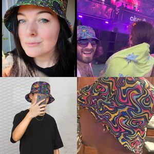 Wholesale Custom Printed <b>Reversible</b> <b>Bucket</b> <b>Hat</b> Foldable Polyester Cotton Fisherman <b>Bucket</b> Summer <b>Hats</b> for Men Women - Product Image 3