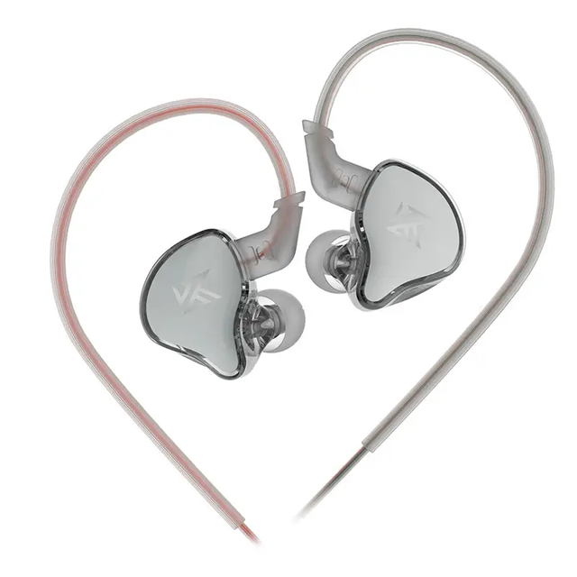 KZ EDCX In-ear 3.5mm Wired Headphones HiFi ports Music Gaming Monitor Earbuds Headset with Microphone Earphone