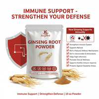 Complément alimentaire de haute qualité pour hommes - Poudre de ginseng naturel pour la résistance, l'endurance et la super puissance