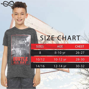 T-shirts personnalisables pour garçons pour les jeunes et les grands enfants Active Athletic Workout Sports Basketball Graphic Short Sleeve Tops - Product Image 6