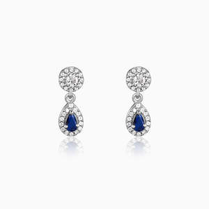 Pendientes de plata con adornos elegantes accesorios de moda - Product Image 1