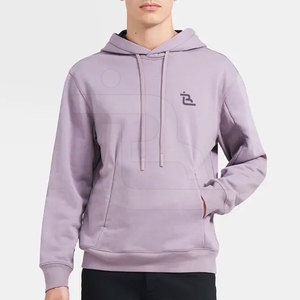 Sweat à capuche surdimensionné pour hommes 100% coton de haute qualité Streetwear personnalisé sweat-shirt uni et lourd vierge pour l'hiver - Product Image 5