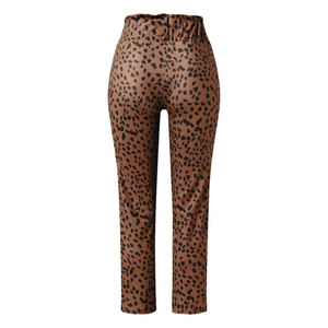 กางเกงยีนส์ขาตรงระบายอากาศได้ดีสำหรับผู้หญิงกางเกงวิ่งกลางแจ้งมีเชือกผูกตามสั่ง - Product Image 2