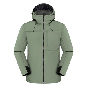 Vestes de pluie pour femmes de la meilleure qualité 100% polyester/coton Grande taille Fermeture éclair Imperméable Respirant Capuche Taille ajustable Personnalisé - Product Image 1