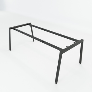Système d'assemblage de design industriel CBAT012-Aton Concept, pieds de table de conférence 200x100cm - Product Image 1