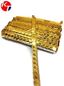 Wholesale Zig Zag Metallic Lace <b>Trim</b> Crochet Pure Gold Silver Glitter Wave Knitting Embroidery Rhinestone <b>Beads</b> Decoration Shoes - Product Image 6