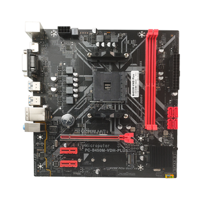 Placa Base OEM B450 para Computadora de Escritorio, Doble Canal DDR4, Socket <span class=keywords><strong>AM4</strong></span>, B450M Gaming, Nueva, con Gráficos Integrados, SATA - Product Image 2