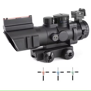 Dự kiến mới nóng bán quang học <span class=keywords><strong>4x32</strong></span> Hợp kim nhôm chiếu sáng phạm vi nhỏ gọn với tầm nhìn sợi quang cho săn bắn ngoài trời - Product Image 3