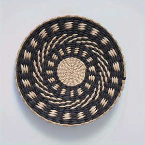 Arte decorativo de pared de jacinto de agua, tejido ecológico, pieza colgante para decoración de paredes, gran venta. - Product Image 4