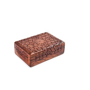 Handmade <b>Wooden</b> <b>Box</b> with Elegant Rustic Finish Perfect for Jewellery <b>Storage</b> Gift Packaging and Home Decoration - Product Image 2