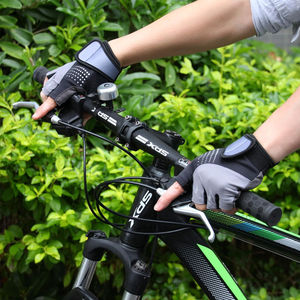 Guantes de Ciclismo Antideslizantes, Transpirables, de Tela Suave, con Logotipo Personalizado, de Alta Calidad, para Entrenamiento, Medios Dedos, Último Diseño - Product Image 4