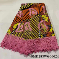 Tissu en dentelle suisse africaine personnalisé, tissu brodé Ankara pour robe de mariée, vente en gros, fabricant de textiles OEM ODM Hitjem