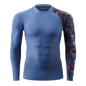 Derniers modèles de rashguards professionnels coupe-vent personnalisés pour hommes, sublimation couleur, rashguards BJJ jiu jitsu - Product Image 4