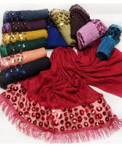 ผ้าโพกหัวยาวผ้าคอตตอนสำหรับผู้หญิงเสื้อผ้ามุสลิมแบบดั้งเดิม - Product Image 2