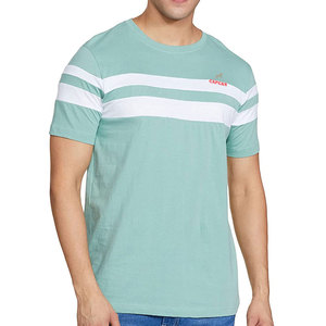 T-shirts en coton à manches courtes pour hommes, coupe classique, personnalisables, vente en gros, séchage rapide, respirants, col rond, haute qualité, couleur unie CAPCAN, 2024 - Product Image 3