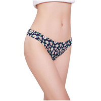 Vente en gros de nouvelles culottes string pour femmes, taille plus, invisibles, taille basse, imprimées, respirantes, légères, écologiques, imprimées sur mesure