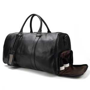 Customized Genuine Leather Duffle Bags Best Material with Private Label and Your Own Logo - Product Image 3
