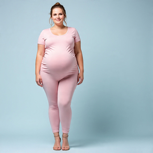 Plus Size Maternity <b>Legging</b> <b>Women</b> Elastic Waist <b>Compression</b> <b>Leggings</b> Yoga Fitness Athletic Maternity <b>Legging</b> Ladies - Product Image 4