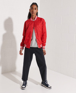 New Winter Collection Breathable Waterproof Windproof Plain Solid Varsity Jackets Street Fashion Women Clothing <b>Covered</b> <b>Button</b> - Product Image 3