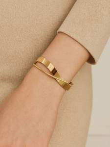 Bracelet en métal léger, confortable pour un usage quotidien, les voyages, les sorties et les occasions de fête décontractées - Product Image 2