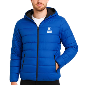 Chaqueta Acolchada para Hombre, Diseño Más Demandado, Cuello Alto de Lona, Logotipo Frontal, Transpirable, Antiarrugas, Gran Venta, Precio Razonable - Product Image 1