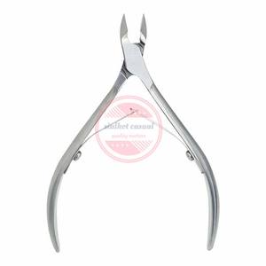 Outil professionnel de soin des ongles de pince à cuticules de pédicure de manucure d'acier inoxydable - Product Image 6