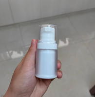 Bouteilles pulvérisatrices givrées personnalisables multi-tailles, rechargeables, en plastique double couche pour cosmétiques et soins de la peau, idéales pour les voyages