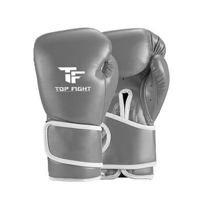 Gants de boxe en cuir Pro Leather, couleur noire unie, pour adultes, entraînement fitness, protection pour le kick-boxing, pour hommes et femmes - Product Image 1