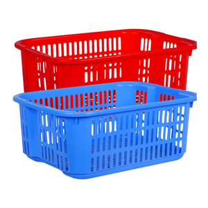 Prix de gros 5050 PLASTIC CRATE 3T Panier en plastique léger rouge, empilable et durable pour un stockage et une organisation efficaces - Product Image 4